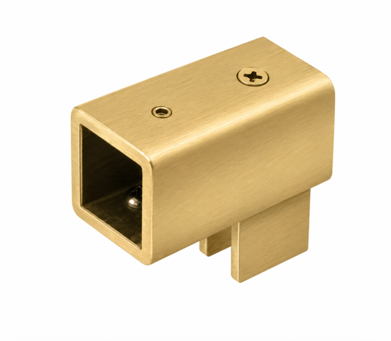 Square support arm u-bracket top mount