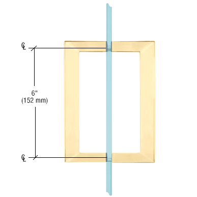 Pull handles - square