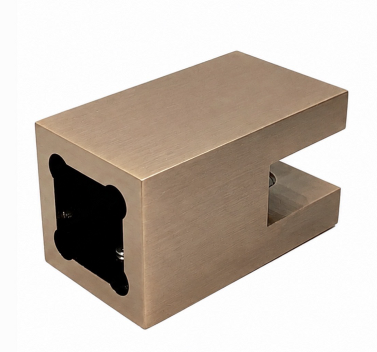 Square support arm - glass bracket