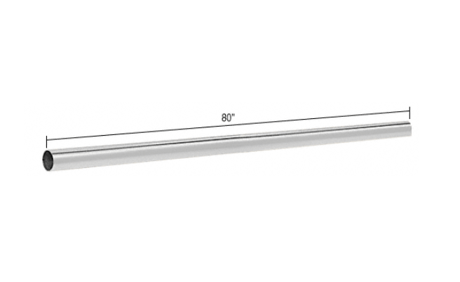 Support arm parts - wall to glass 2000mm