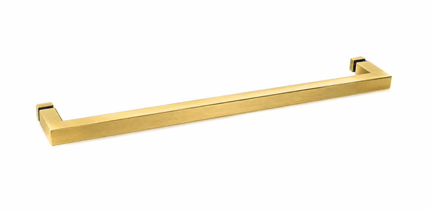 Single sided towel bar - Square